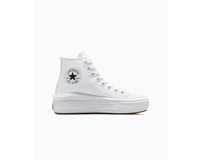 Chuck Taylor Move Ivory en Plataforma de Lona